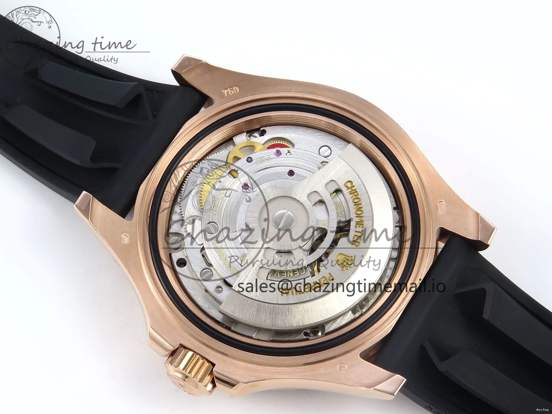 MiroTime 0303 Yacht-Master 40mm 126655 EWEF Best Edition Black Dial on Oysterflex Strap A Sophisticated 787